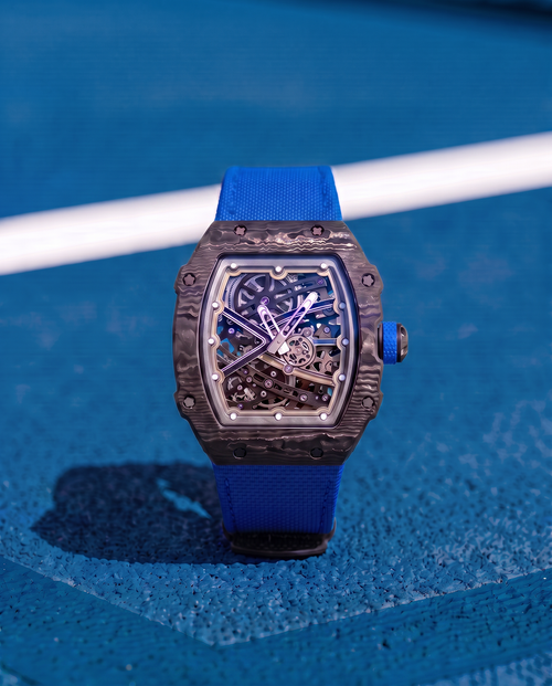 Azurith skeleton watch
