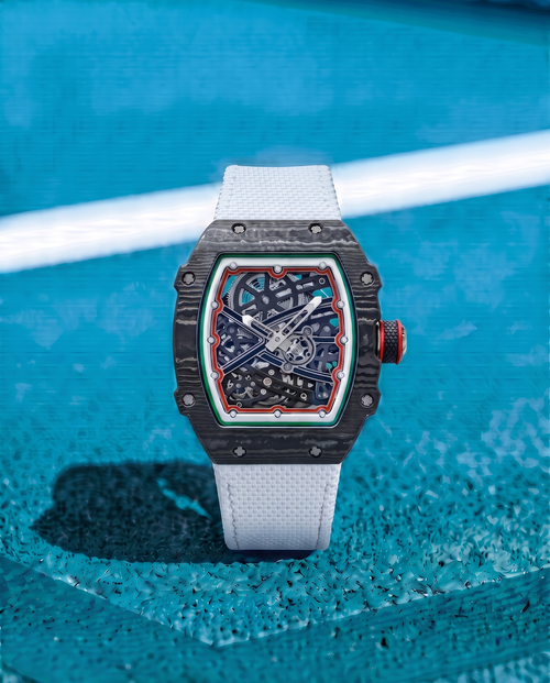 Frostline skeleton watch