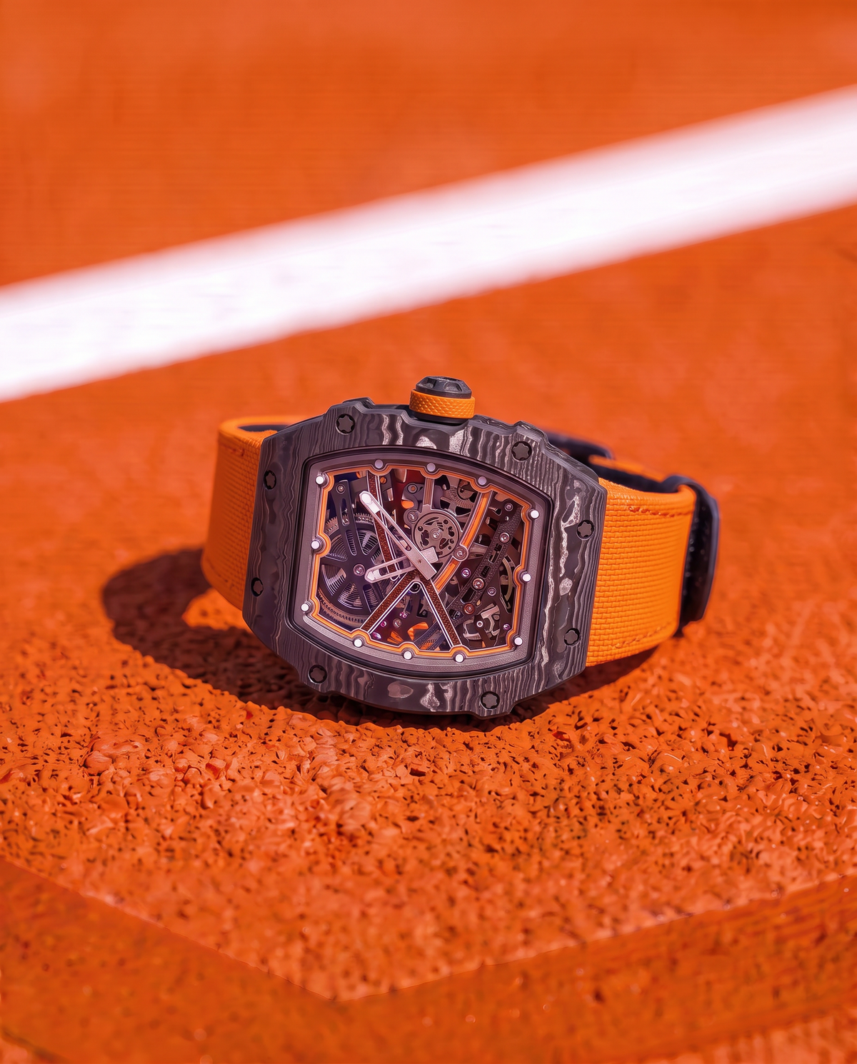 Clayborne skeleton watch