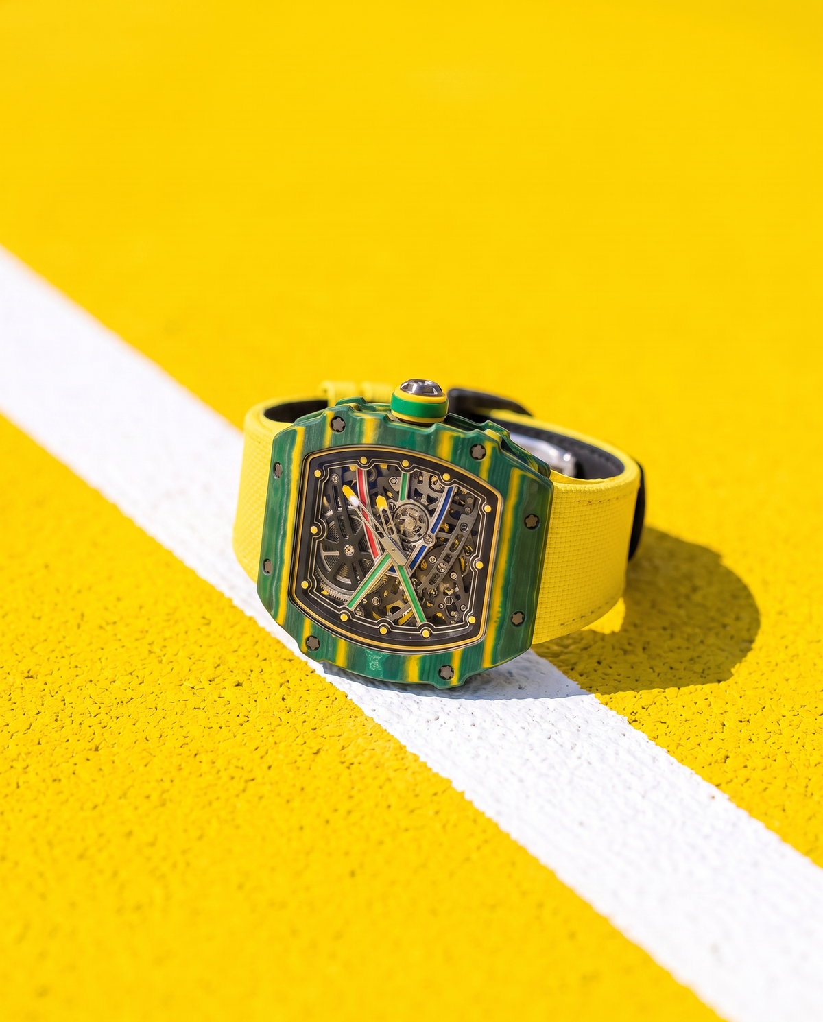 Solverde skeleton watch