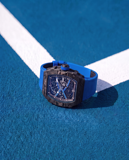 Azurith skeleton watch