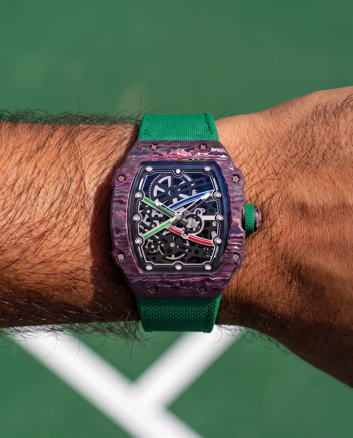 Voltnera skeleton watch
