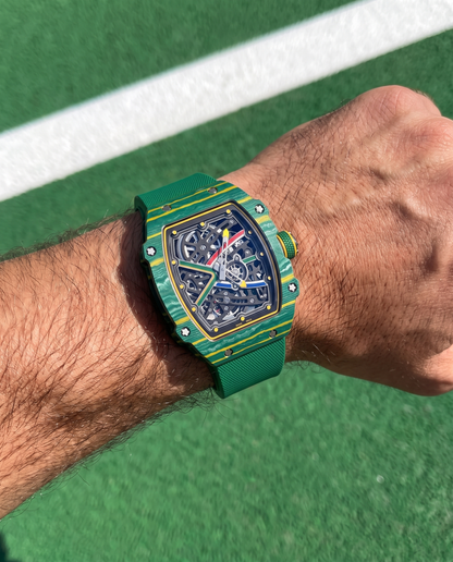Limecourt skeleton watch